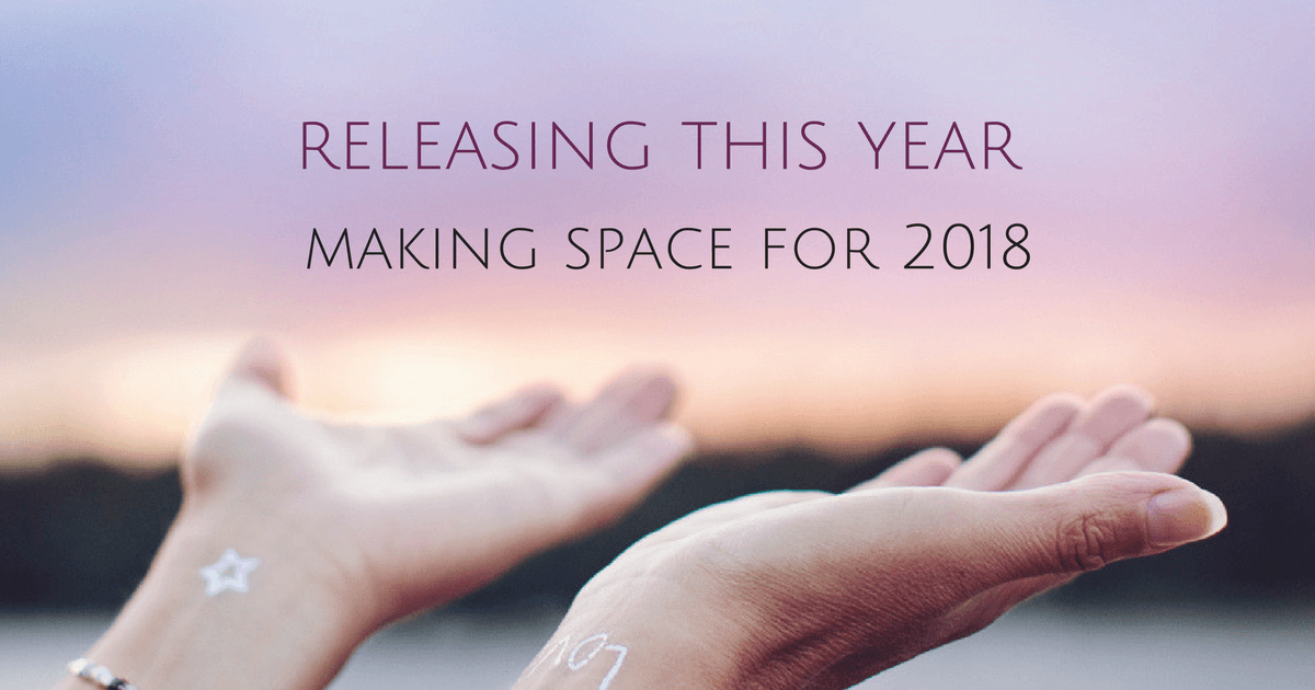 Releasing This Year Making Space For The New Year
